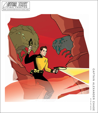 Concept art of Captain Chase by Jeff Parker, via the Star Trek: Final Frontier website.